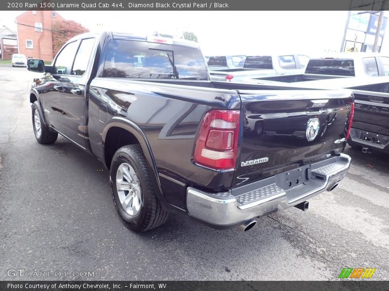 Diamond Black Crystal Pearl / Black 2020 Ram 1500 Laramie Quad Cab 4x4