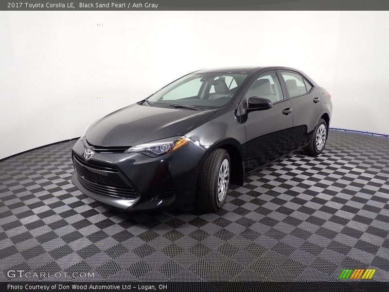 Black Sand Pearl / Ash Gray 2017 Toyota Corolla LE