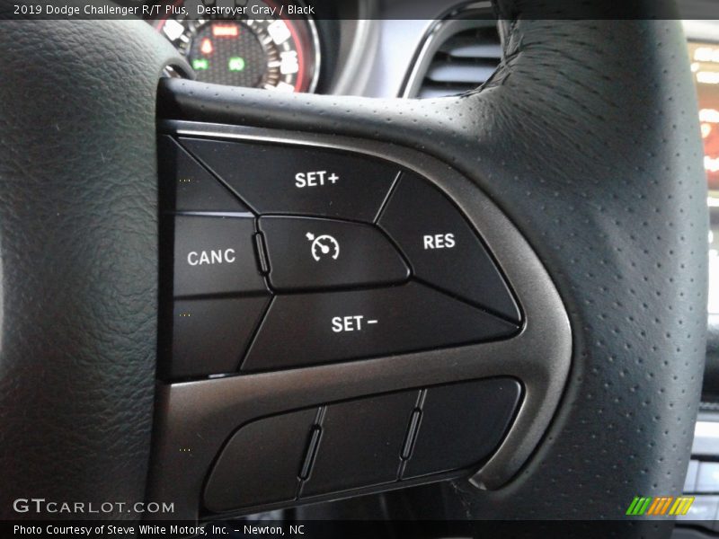Destroyer Gray / Black 2019 Dodge Challenger R/T Plus