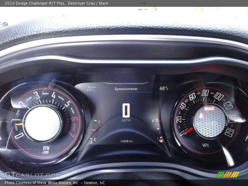 Destroyer Gray / Black 2019 Dodge Challenger R/T Plus