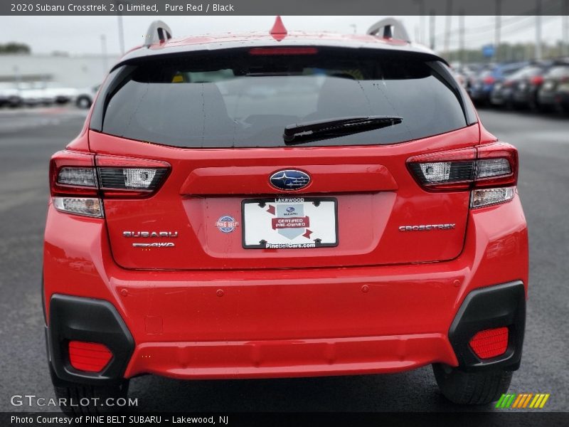 Pure Red / Black 2020 Subaru Crosstrek 2.0 Limited