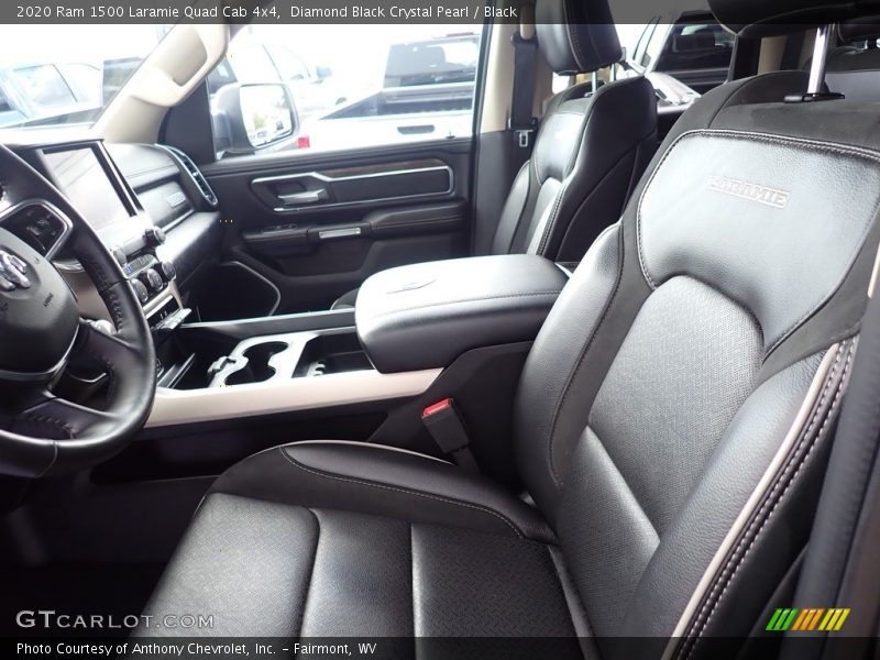 Diamond Black Crystal Pearl / Black 2020 Ram 1500 Laramie Quad Cab 4x4