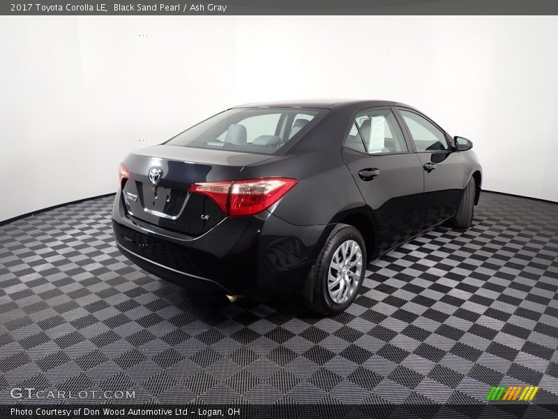 Black Sand Pearl / Ash Gray 2017 Toyota Corolla LE