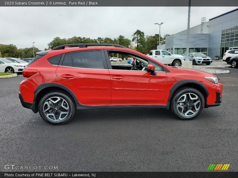 Pure Red / Black 2020 Subaru Crosstrek 2.0 Limited