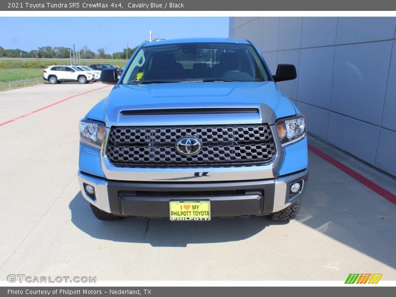 Cavalry Blue / Black 2021 Toyota Tundra SR5 CrewMax 4x4