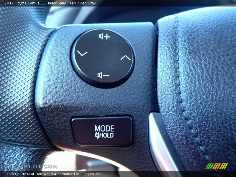 Black Sand Pearl / Ash Gray 2017 Toyota Corolla LE
