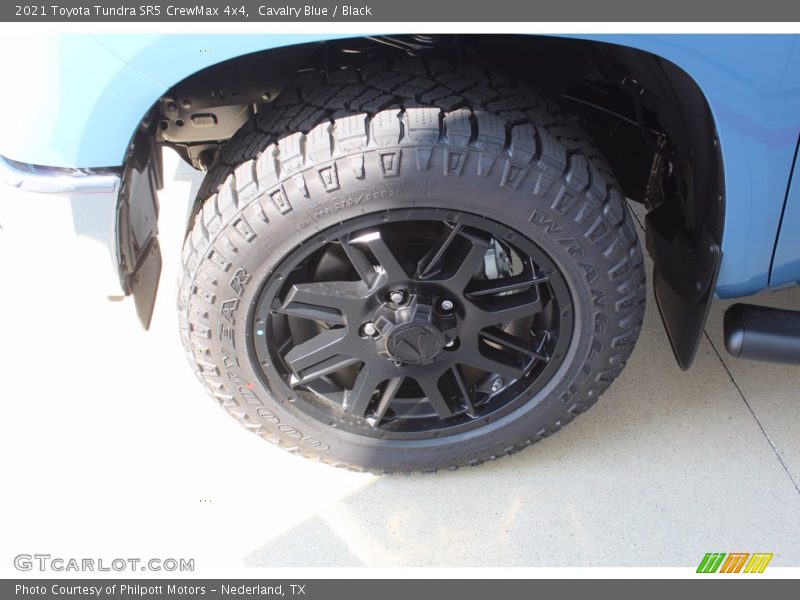 Cavalry Blue / Black 2021 Toyota Tundra SR5 CrewMax 4x4