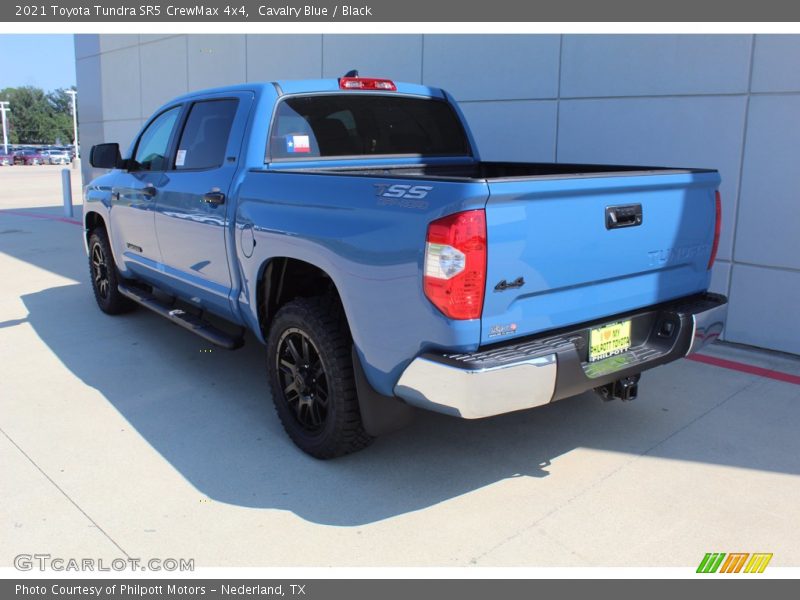 Cavalry Blue / Black 2021 Toyota Tundra SR5 CrewMax 4x4