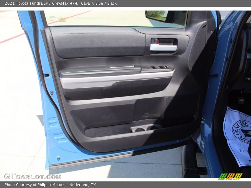 Cavalry Blue / Black 2021 Toyota Tundra SR5 CrewMax 4x4