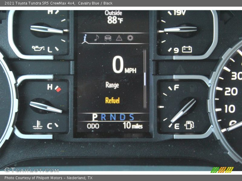 Cavalry Blue / Black 2021 Toyota Tundra SR5 CrewMax 4x4