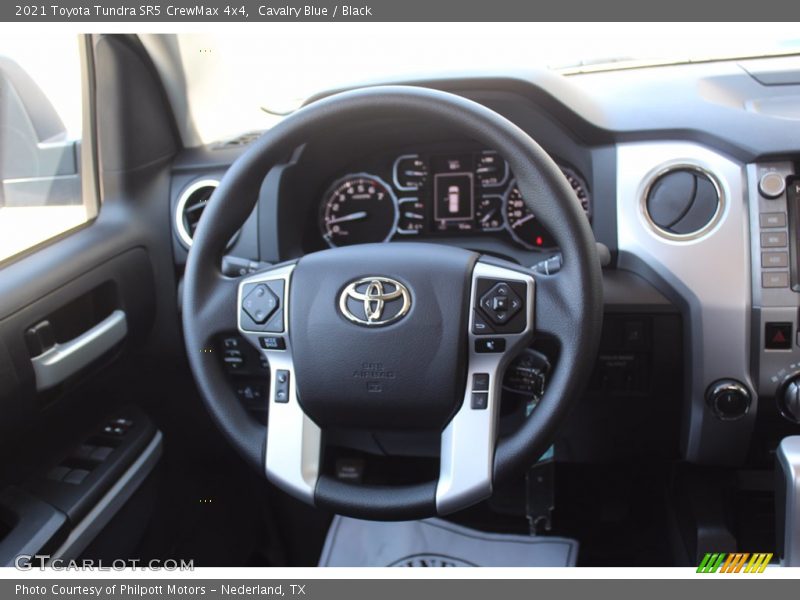 Cavalry Blue / Black 2021 Toyota Tundra SR5 CrewMax 4x4