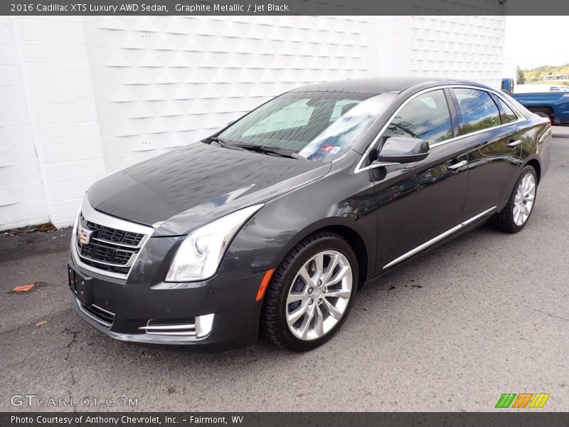 Graphite Metallic / Jet Black 2016 Cadillac XTS Luxury AWD Sedan