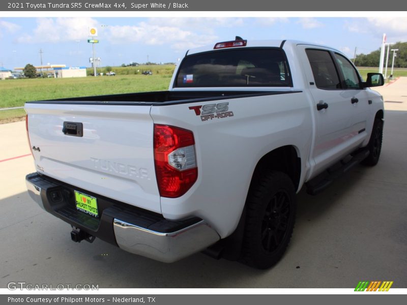 Super White / Black 2021 Toyota Tundra SR5 CrewMax 4x4