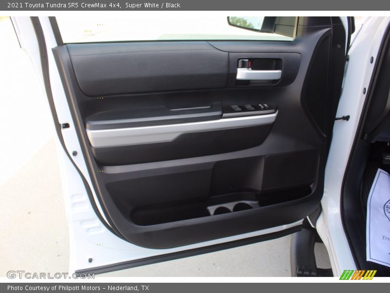 Super White / Black 2021 Toyota Tundra SR5 CrewMax 4x4