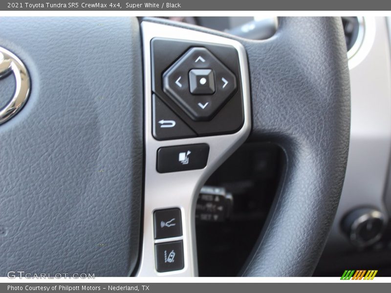 Super White / Black 2021 Toyota Tundra SR5 CrewMax 4x4