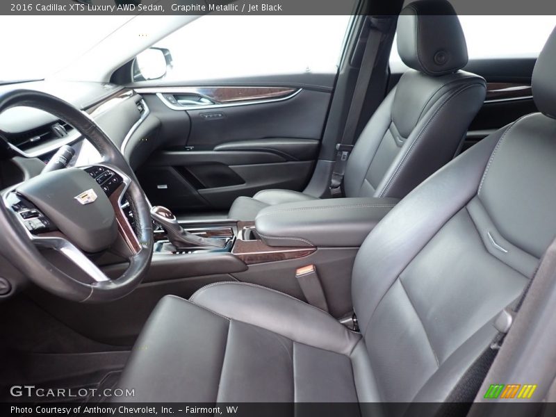 Graphite Metallic / Jet Black 2016 Cadillac XTS Luxury AWD Sedan