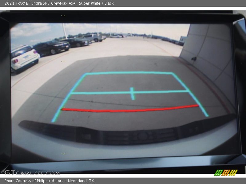 Super White / Black 2021 Toyota Tundra SR5 CrewMax 4x4