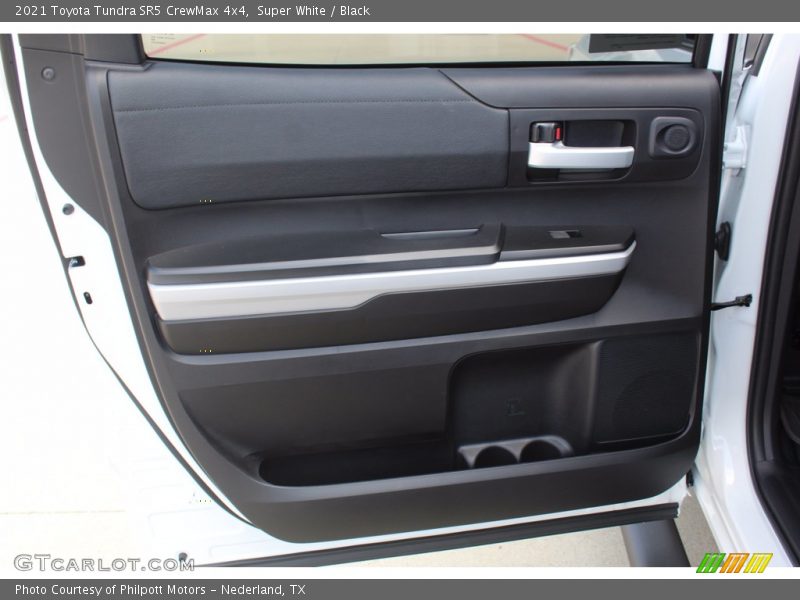 Super White / Black 2021 Toyota Tundra SR5 CrewMax 4x4