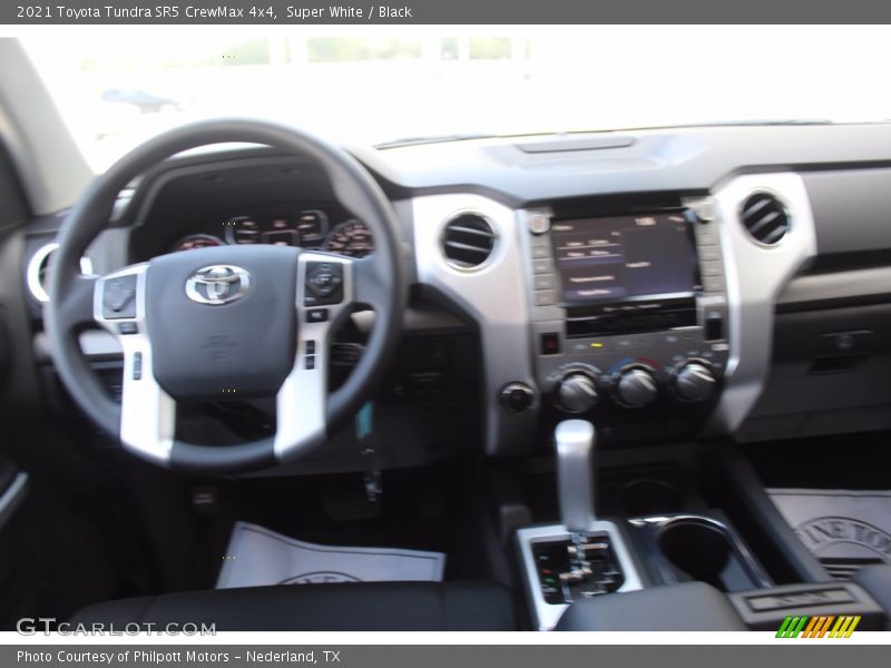 Super White / Black 2021 Toyota Tundra SR5 CrewMax 4x4