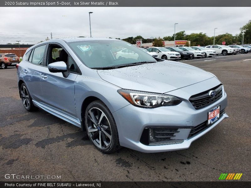 Ice Silver Metallic / Black 2020 Subaru Impreza Sport 5-Door