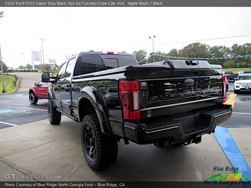 Agate Black / Black 2020 Ford F250 Super Duty Black Ops by Tuscany Crew Cab 4x4