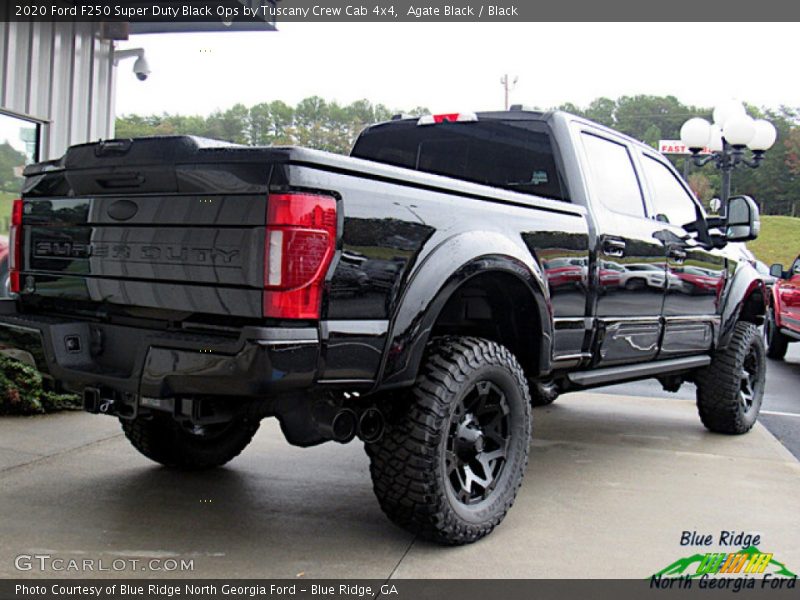 Agate Black / Black 2020 Ford F250 Super Duty Black Ops by Tuscany Crew Cab 4x4