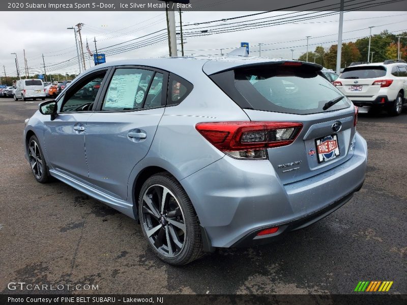 Ice Silver Metallic / Black 2020 Subaru Impreza Sport 5-Door
