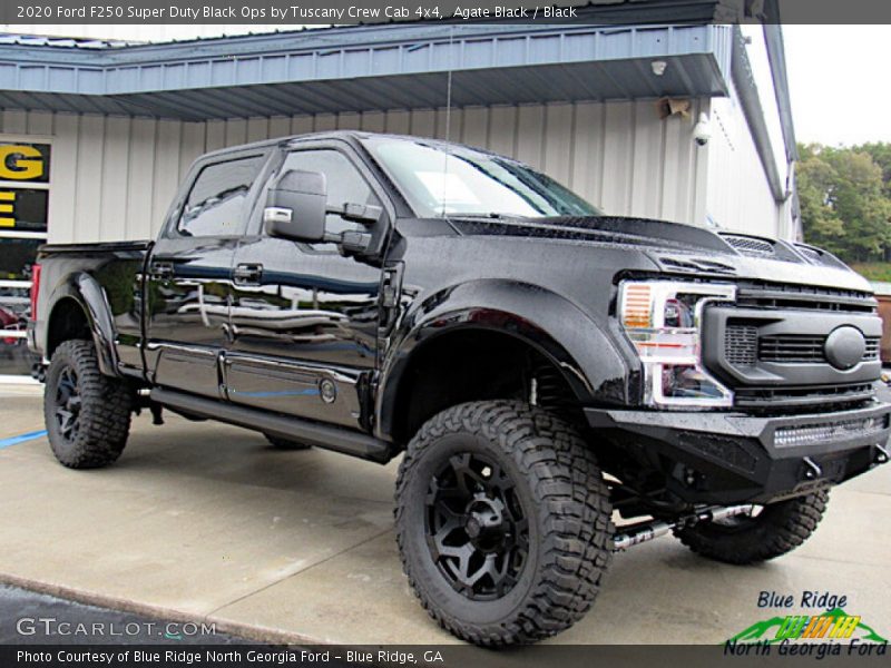 Agate Black / Black 2020 Ford F250 Super Duty Black Ops by Tuscany Crew Cab 4x4