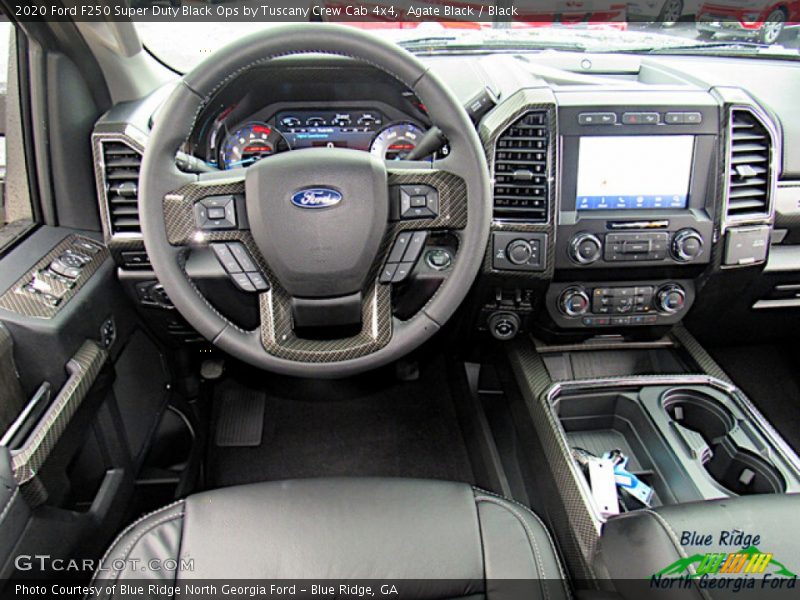 Agate Black / Black 2020 Ford F250 Super Duty Black Ops by Tuscany Crew Cab 4x4