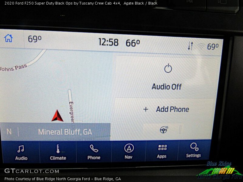 Agate Black / Black 2020 Ford F250 Super Duty Black Ops by Tuscany Crew Cab 4x4