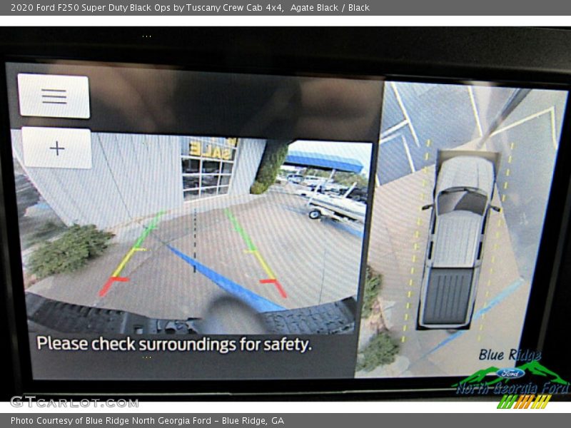 Agate Black / Black 2020 Ford F250 Super Duty Black Ops by Tuscany Crew Cab 4x4