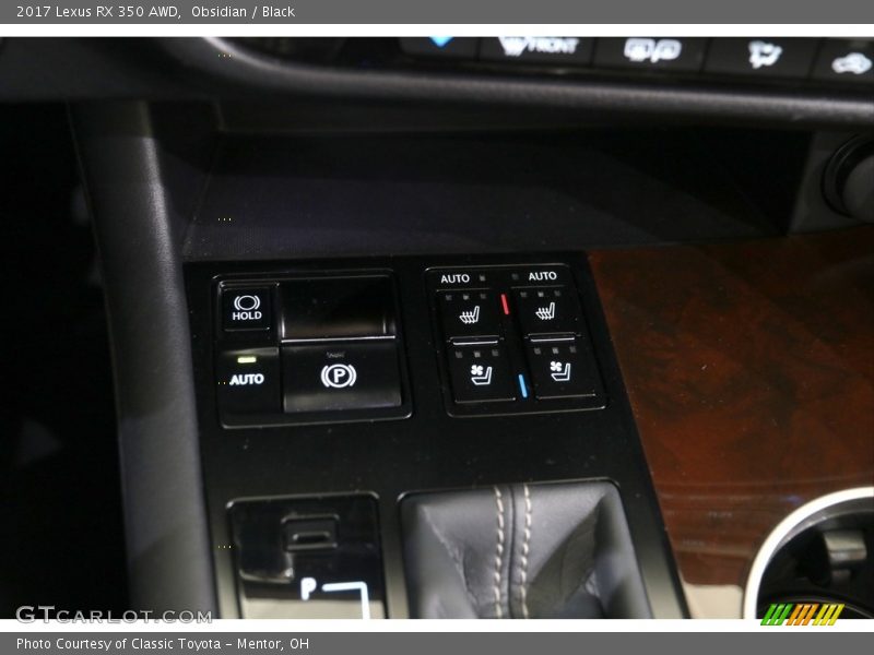Obsidian / Black 2017 Lexus RX 350 AWD