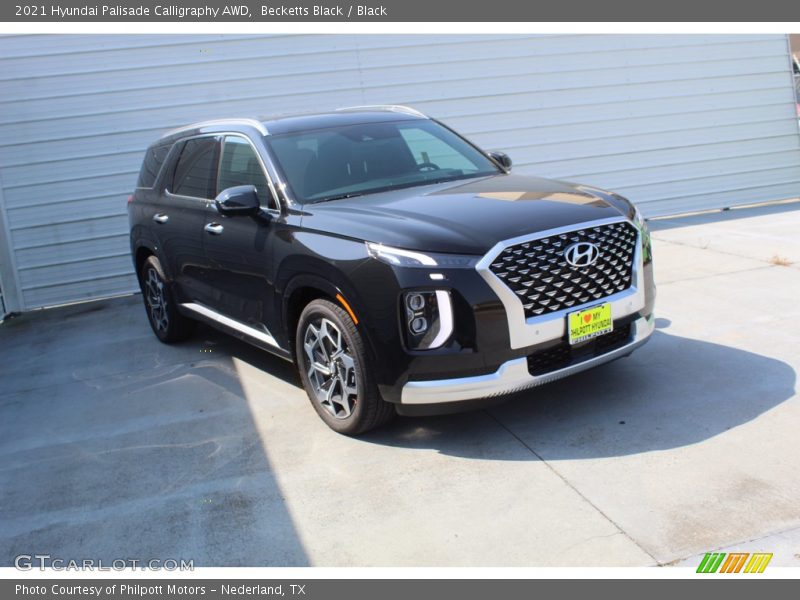 Becketts Black / Black 2021 Hyundai Palisade Calligraphy AWD
