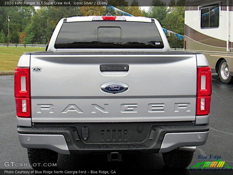 Iconic Silver / Ebony 2020 Ford Ranger XLT SuperCrew 4x4