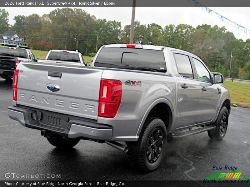 Iconic Silver / Ebony 2020 Ford Ranger XLT SuperCrew 4x4