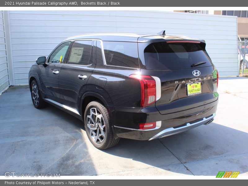 Becketts Black / Black 2021 Hyundai Palisade Calligraphy AWD