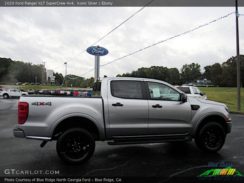 Iconic Silver / Ebony 2020 Ford Ranger XLT SuperCrew 4x4