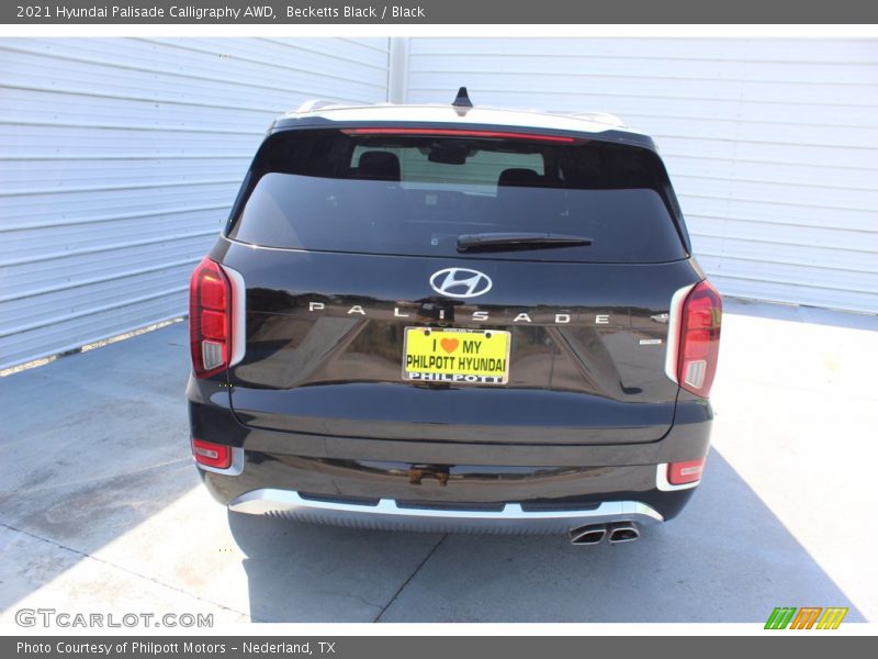 Becketts Black / Black 2021 Hyundai Palisade Calligraphy AWD
