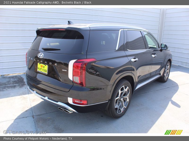Becketts Black / Black 2021 Hyundai Palisade Calligraphy AWD