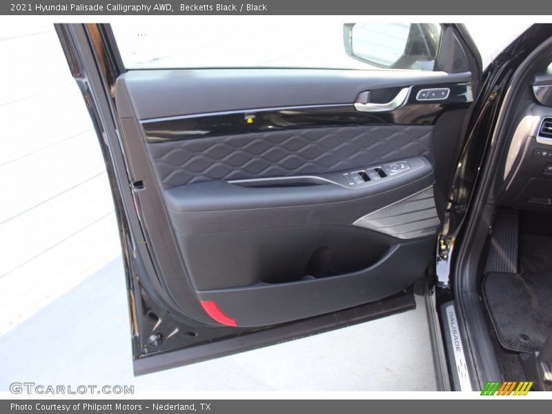 Becketts Black / Black 2021 Hyundai Palisade Calligraphy AWD