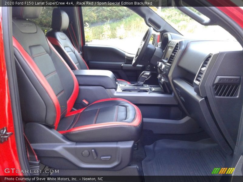 Front Seat of 2020 F150 Lariat SuperCrew 4x4