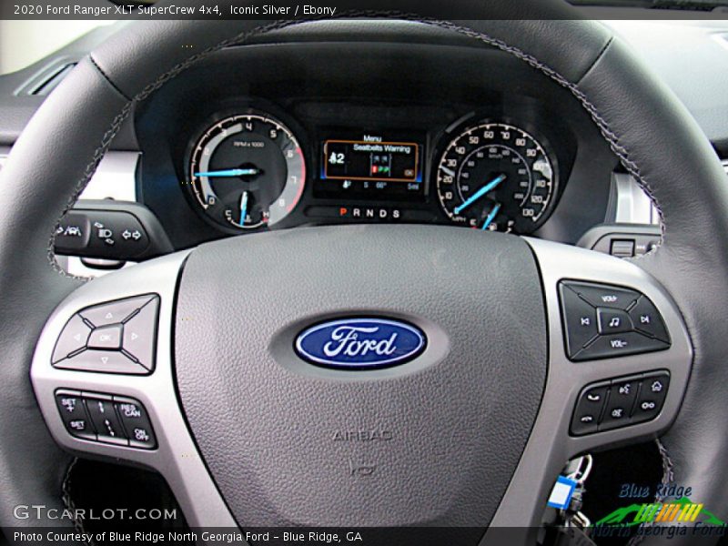 Iconic Silver / Ebony 2020 Ford Ranger XLT SuperCrew 4x4