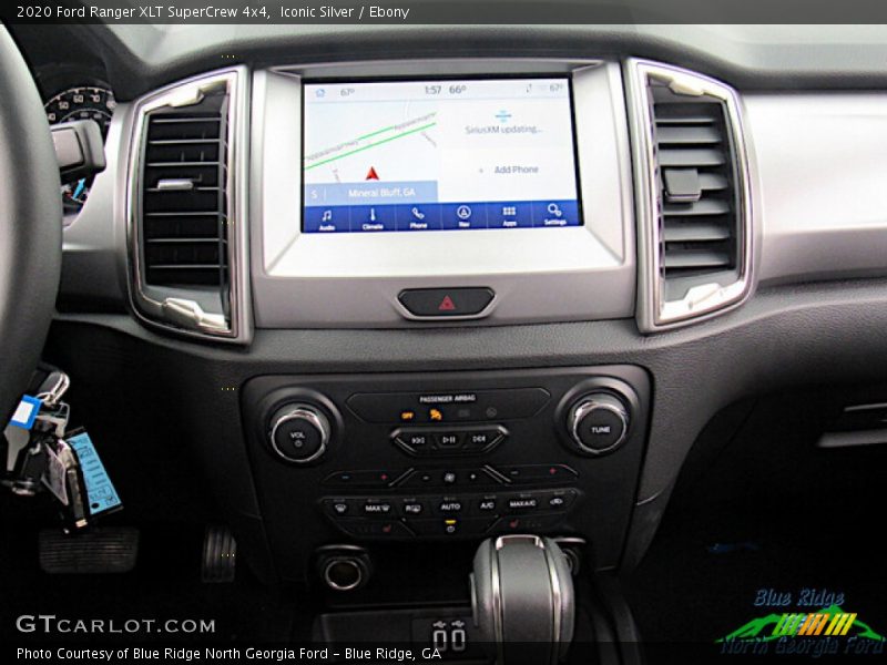 Iconic Silver / Ebony 2020 Ford Ranger XLT SuperCrew 4x4