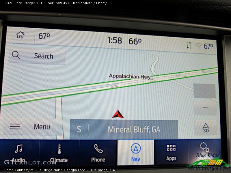 Iconic Silver / Ebony 2020 Ford Ranger XLT SuperCrew 4x4