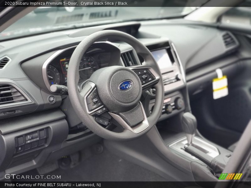 Crystal Black Silica / Black 2020 Subaru Impreza Premium 5-Door