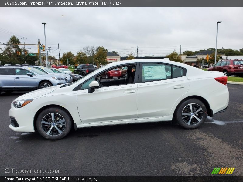  2020 Impreza Premium Sedan Crystal White Pearl