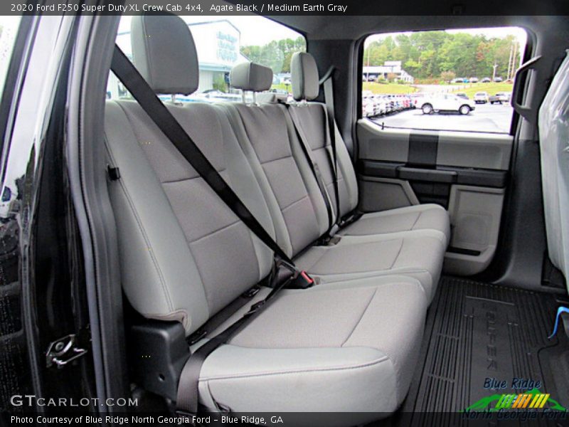 Agate Black / Medium Earth Gray 2020 Ford F250 Super Duty XL Crew Cab 4x4