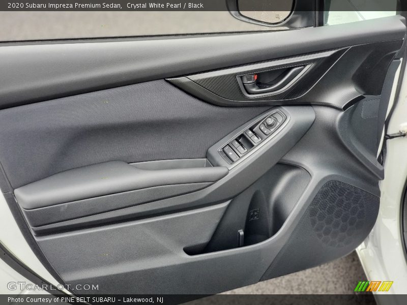 Crystal White Pearl / Black 2020 Subaru Impreza Premium Sedan