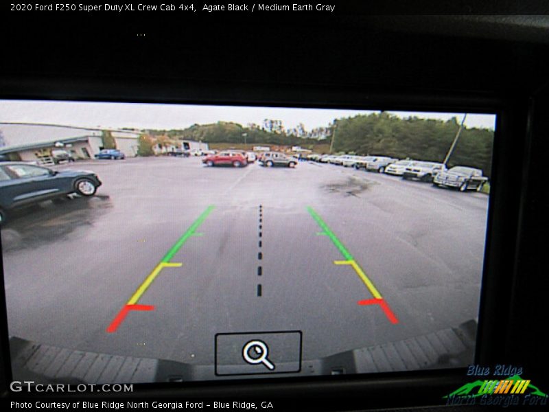 Agate Black / Medium Earth Gray 2020 Ford F250 Super Duty XL Crew Cab 4x4