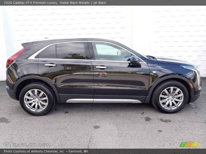 Stellar Black Metallic / Jet Black 2020 Cadillac XT4 Premium Luxury